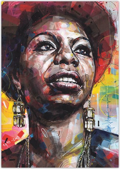 Nina Simone poster 29,7x42 cm (A3)