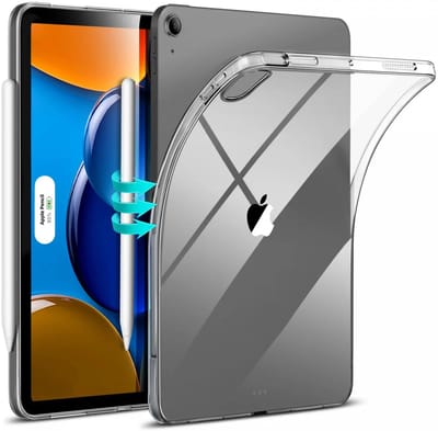 ESR Zero Soft Hoes Geschikt voor iPad Air 11 (2024/2025/2026) / Air 10.9 (2022/2020) - Back Cover TPU - Transparant