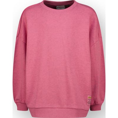 Meisjes Sweater Icon melange round neck
