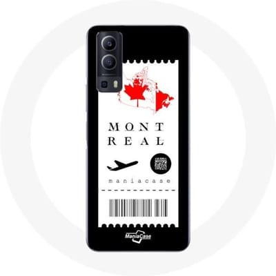 Case Vivo Y72 Vliegticket Montreal