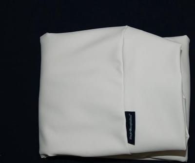 Dog's Companion Hoes Hondenkussen / Hondenbed - XS - 55 x 45 cm - Kunstleer - Ivory Leather Look