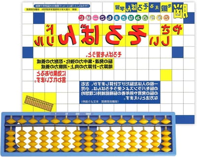 Telraam Leerkit - Abacus Leren - Rekenen Oefenen - Japanse Stijl - 335 x 196 cm - Houtkleur