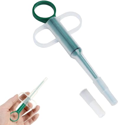 Pillenschieter voor Kleine Honden en Katten - Herbruikbare Tablet Dispenser en Medicijn Feeder voor Dieren, Eenvoudig Pillen Toedienen en Doseringshulpmiddel