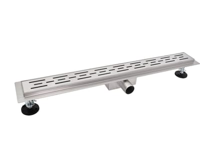 LINEA UNO - Alfa 70x7cm - RVS - Douchegoot - - 991245