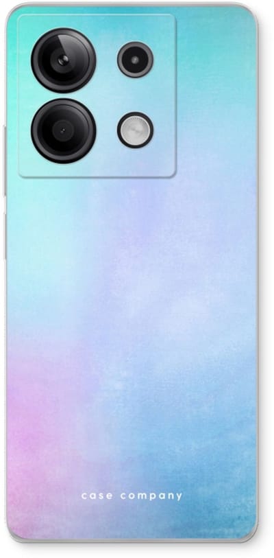 Case Company® - Hoesje geschikt voor Xiaomi Redmi Note 13 5G hoesje - Mist pastel - Soft Cover Telefoonhoesje - Bescherming aan alle Kanten en Schermrand