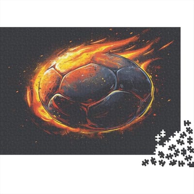 Voetbal Puzzel - Legpuzzel Volwassenen - Ontspannend Tijdverdrijf - Hoge Kwaliteit Karton - 75x50 cm - Stijl 10