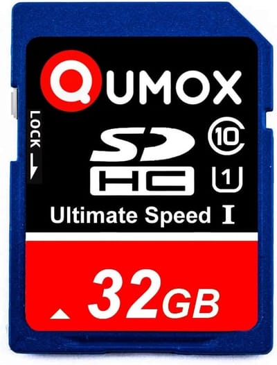 32GB SDHC Geheugenkaart Klasse 10 UHS-I – Hoge Snelheid SD Kaart
