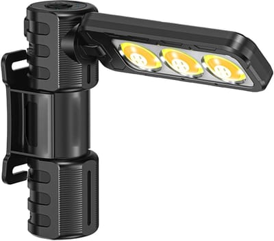 Handheld Werklamp - Magnetische Opvouwbare Draagbare Lamp Voor Fitness - 6-Standen Dimbaar Draagbare Lamp Voor Constructie En Outdooractiviteiten