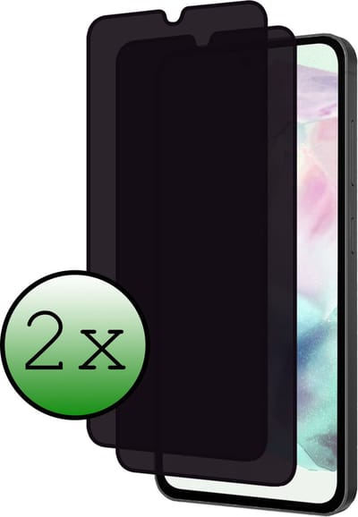 Screenprotector - 2 Stuks Geschikt voor Samsung Galaxy A35 - Privacy Filter - Beschermglas - Gehard Glas - Tempered Glass - Screen Protector