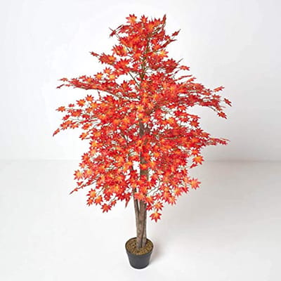 Grote kunstmatige esdoornplant in pot - 160 cm indoor decoratie