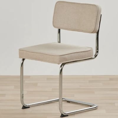 Nordic Home - Logan eetkamerstoel - stof - zand