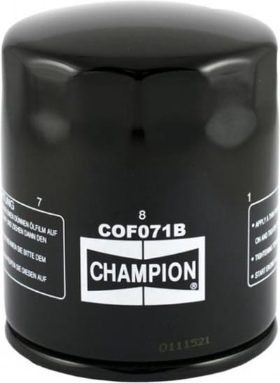 champion oliefilter voor buell 1200 s3 thunderbolt 1994 tot 1999 cof071b nieuw