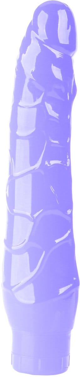 Being Fetish - Vibrerende Dildo - 25 cm - Batterijen - Lila