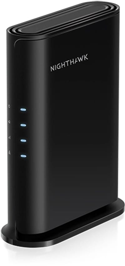 NETGEAR RAX9 4-Stream AX1800 draadloze router Gigabit Ethernet Dual-band (2.4 GHz / 5 GHz) Zwart