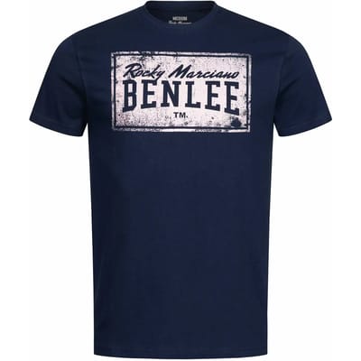 Benlee T-Shirt Boxlabel T-Shirt normale Passform Navy-S
