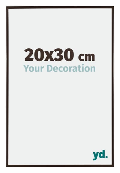 Your Decoration - Fotolijst 20x30 cm - Kunststof - Antraciet - Evry