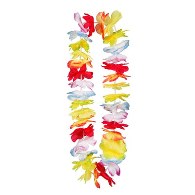 Boland - Hawaïkrans Tropical Multi - Volwassenen - Unisex - - Hawaii - Themafeest - Strandfeest - Carnaval
