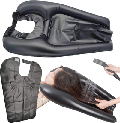 Portable Barber Washbasin - Headrest voor wassen van haar - Thuis mobiele wastafel - Opblaasbare gootsteen
