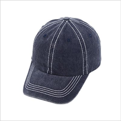 Wzcx Mode Nouveau Couleur Unie Haut Doux Rayure Ombre Homme Femme Chapeau Papa Réglable Printemps Automne Casquette de Baseball Casquette à Visière Adjustable black