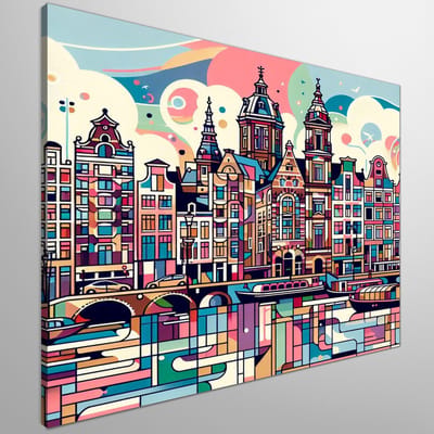 Kunstprint | Wanddecoratie | Canvas | 100 × 100 cm