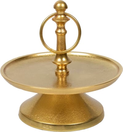 keuken etagère goud rond 1 laag 20cm