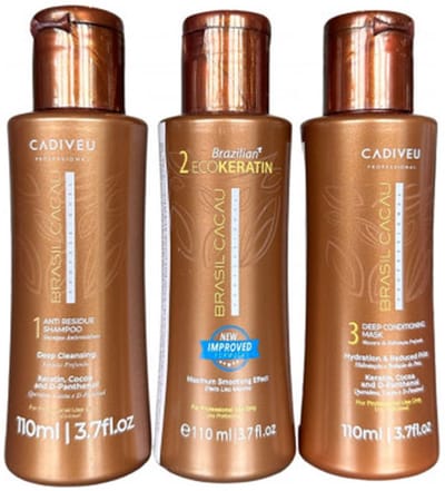 Cadiveu Brasil Cacau Ecokeratin 3x110ml