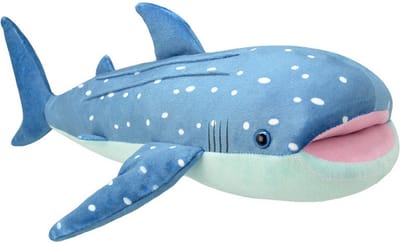 Wild Planet Pluche walvishaai - haaien knuffel - 42 cm - onderwaterdieren