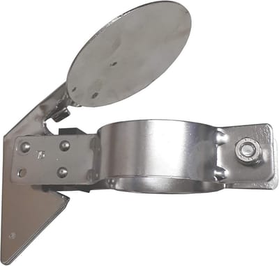 Dailygoods - Roestvrij Stalen Uitlaat Regenklep Ø63 mm voor Tractoren en Sleepboten