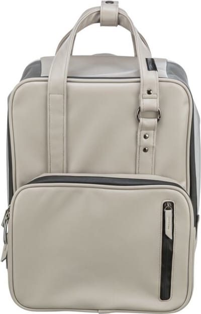 Trixie - Hondentas/Rugtas Citystyle - Kunstleer - Lichtgrijs - 30X20X40 cm