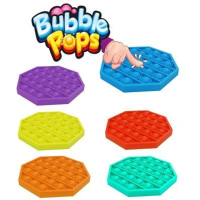 Bubble Pops Fidget Octagon Toy met noppen Fidget artikelen
