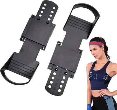 Roeimachine Pedalen - Vervangende Voetsteunen - Thuis Fitness - Anti-slip Ontwerp - 31x10cm - Zwart
