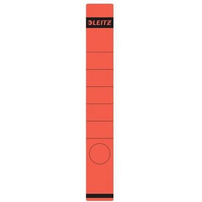 Leitz Zelfklevende Rugetiketten 1648 Formaat 38 X 290 Mm Kleur Rood