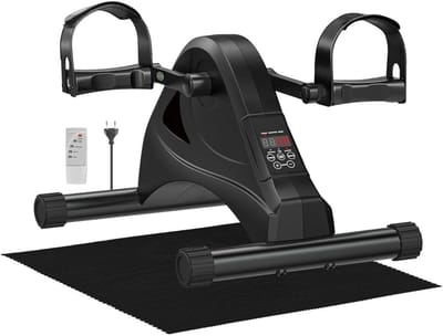 SCH® Stoelfiets - Fitness - Zwart- 122cm x 41cm x 61cm