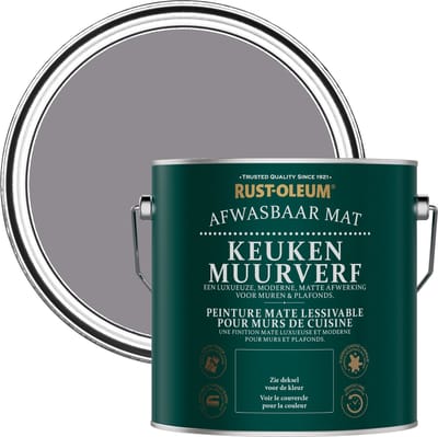 Rust-Oleum Paars Keuken muurverf - Iris 2,5L