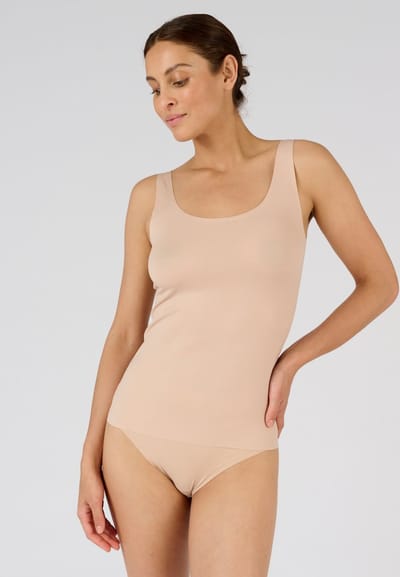 Damart - Climatyl tanktop met tweede huid-effect - Dames - Beige - 34-36 (XS)