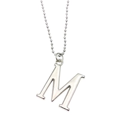 Ketting Met Letter - M