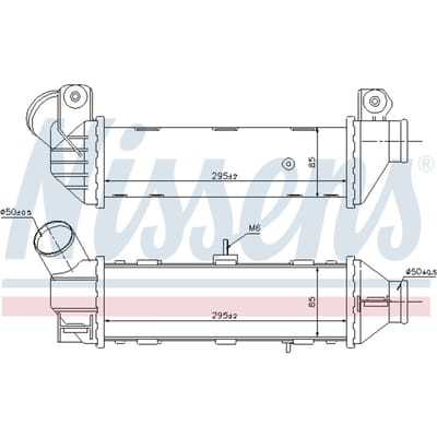 Intercooler NISSENS 96769