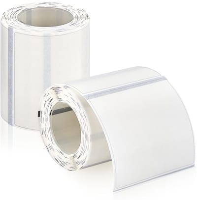 Dailygoods- Thermische Stickers 300 Vellen - Rechthoekig 5 cm - Zelfklevend - Waterdicht - Etiketten voor Barcode/Naamplaatje - Duurzaam Papier