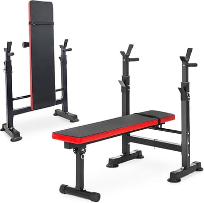 Verstelbaar Multifunctioneel Trainingsstation met Squatrek en Gewichtsopslag