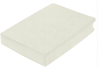 Princess Line Luxe Flanel Hoeslaken 1-Persoons - 90x200 cm - Extra Zacht & Warm - 100% Katoen - Crème - Strijkvrij - Rondom Elastiek - Hoekhoogte 28 cm
