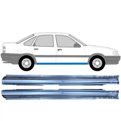 Volledige dorpel voor Opel Vectra A Cavalier 1988-1995 / Links + Rechts / Set