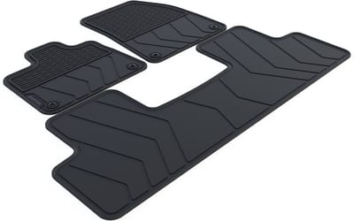 Rubber Automatten geschikt voor Polestar 3 - Bouwjaar: 2024-heden - Originele pasvorm - 3-delig