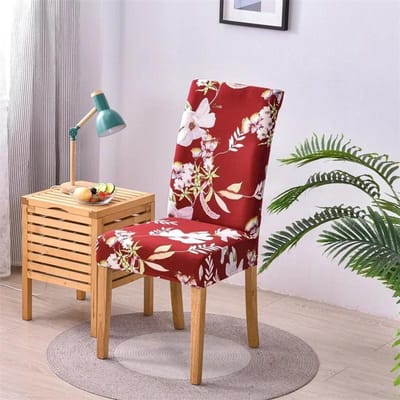 1/2/4/6 pièces Housse de chaise de salle à manger élastique Housse de chaise extensible en spandex Housses de siège Housses de chaise anti-salissure pour la maison Mariage 1pc