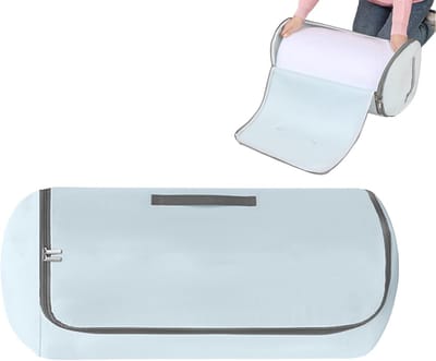 Zelfcompressiezak - Opbergzak - Ruimte Besparen - Vacuümloze Compressie - 50L Capaciteit - Blauw