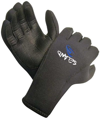 Seland Neoprene 4 Mm Handschoenen Zwart XS Man