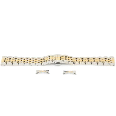 Professionele Metalen Vervangende Horlogeband Eenvoudig Stijlvol Draagbaar Horlogeband Accessoire 19mm / 0.75in Number 19 white