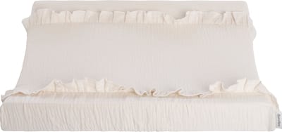 Baby's Only Baby Aankleedkussenhoes Calm - Waskussenhoes gemaakt van 100% katoen - Overtrek verzorgingskussen - Hoes verschoningskussen - Warm Linen - 45x70 cm