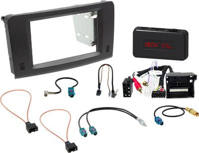 2-DIN-set Mercedes M-Klasse (W164)/GL-Klasse (X164)