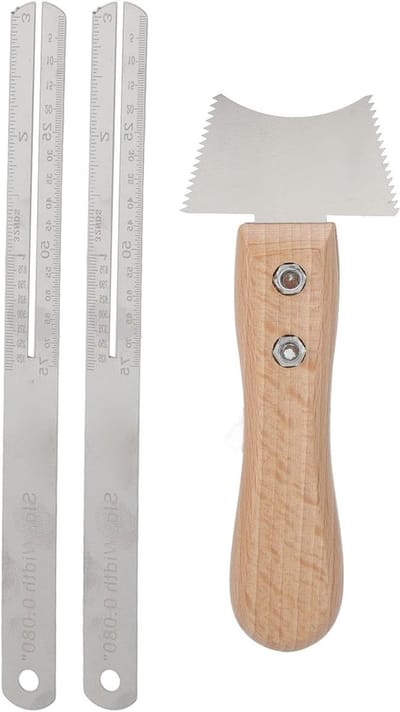 Complete Luthier Gereedschapsset voor Gitaar, Inclusief Frets Reparatie en Vingerbord Bescherming, Perfect voor Muzikanten en Gitaarbouwers