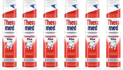 Theramed Tandpasta - Complete Plus - 6 x 100 ml Pomp